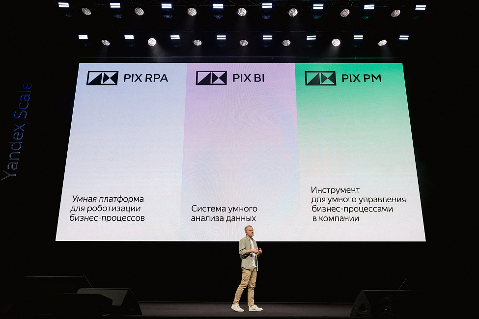 PIX Robotics на Yandex Scale 2023